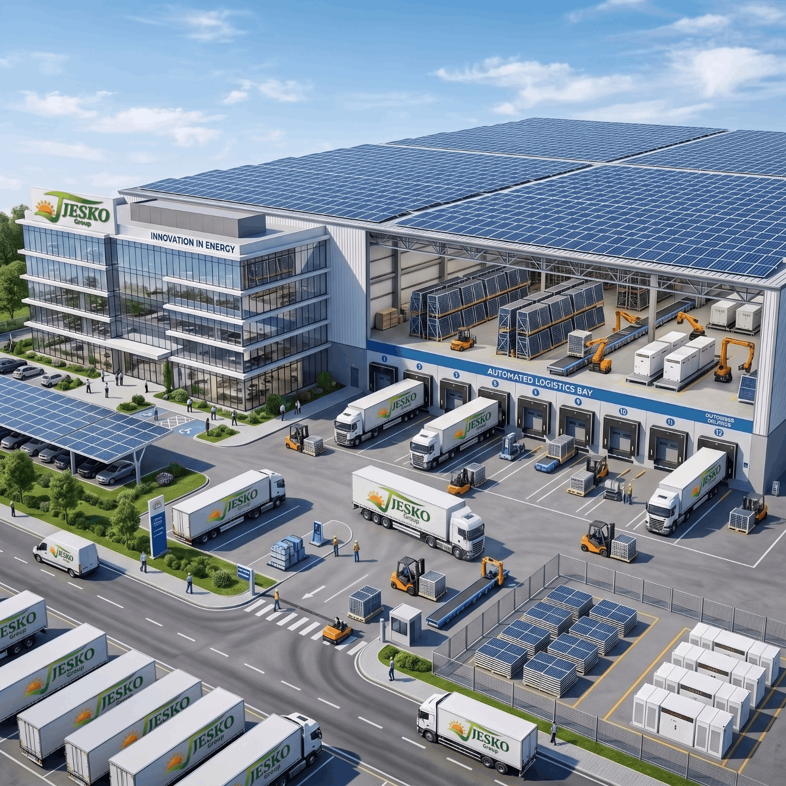 Jesko Group Solar Distribution Hub